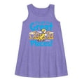 thumbnail image 1 of Dr. Seuss - I'm Off To Great Places - Toddler and Youth Girls A-line Dress, 1 of 5