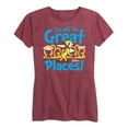 thumbnail image 1 of Dr. Seuss - I'm Off To Great Places - Women's Short Sleeve Graphic T-Shirt, 1 of 6