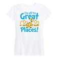 thumbnail image 1 of Dr. Seuss - I'm Off To Great Places - Women's Short Sleeve Graphic T-Shirt, 1 of 6