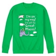 thumbnail image 1 of Dr. Seuss - I'm On My Way - Men's Crew Neck Fleece Pullover, 1 of 6
