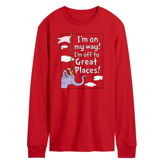 Dr. Seuss - I'm On My Way - Men's Long Sleeve T-Shirt