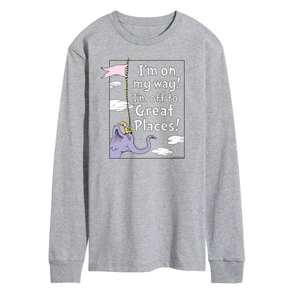 Dr. Seuss - I'm On My Way - Men's Long Sleeve T-Shirt