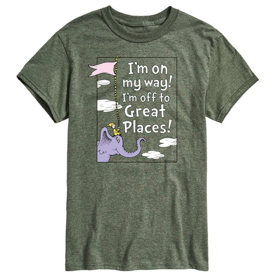 Dr. Seuss - I'm On My Way - Men's Short Sleeve Graphic T-Shirt
