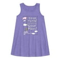 thumbnail image 1 of Dr. Seuss - I'm On My Way - Toddler and Youth Girls A-line Dress, 1 of 5