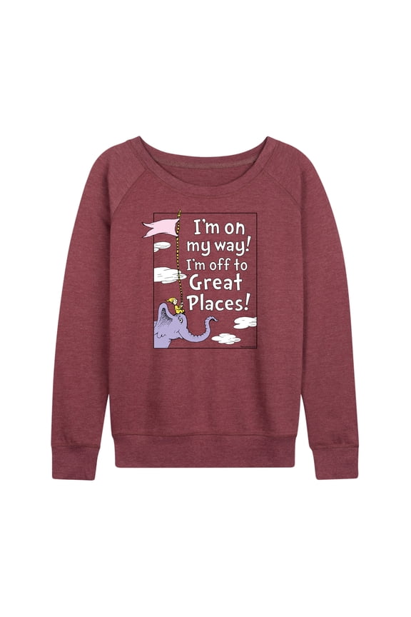 - I'm On My Way - Women's Lightweight French Terry Long Sleeve Shirt