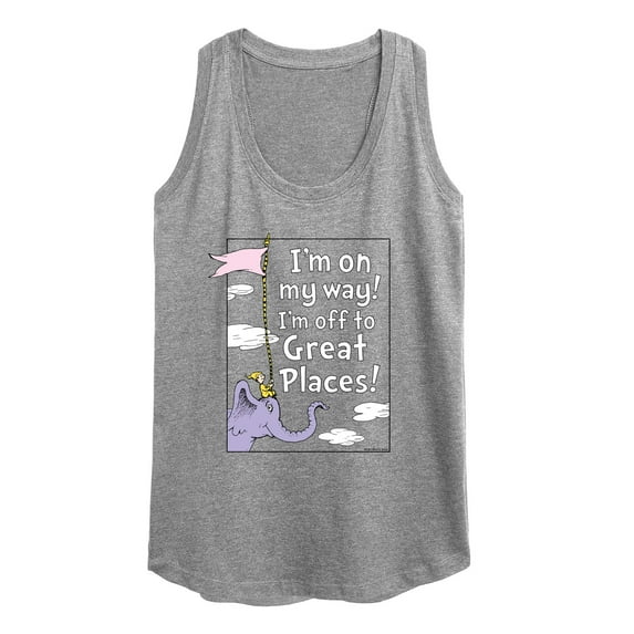 Dr. Seuss - I'm On My Way - Women's Racerback Tank Top