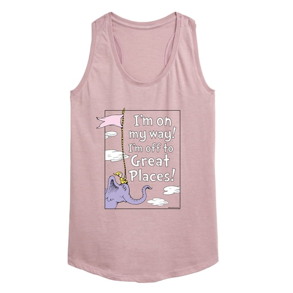 Dr. Seuss - I'm On My Way - Women's Racerback Tank Top