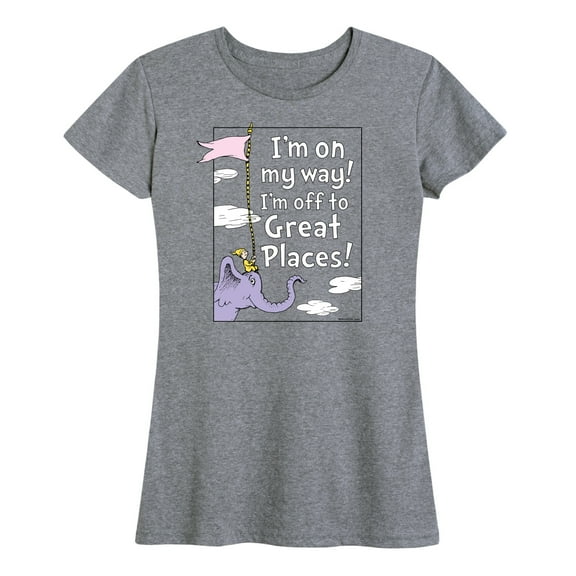 Dr. Seuss - I'm On My Way - Women's Short Sleeve Graphic T-Shirt