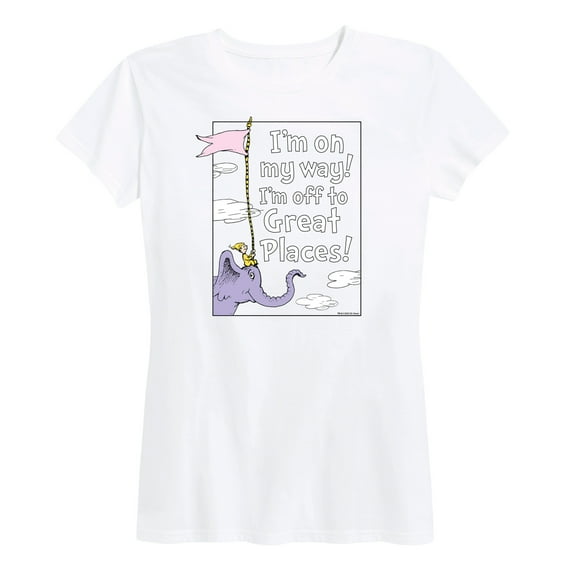 Dr. Seuss - I'm On My Way - Women's Short Sleeve Graphic T-Shirt