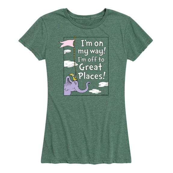 Dr. Seuss - I'm On My Way - Women's Short Sleeve Graphic T-Shirt