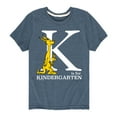 thumbnail image 1 of Dr. Seuss - K Is For Kindergarten - School - Youth Short Sleeve Graphic T-Shirt, 1 of 6