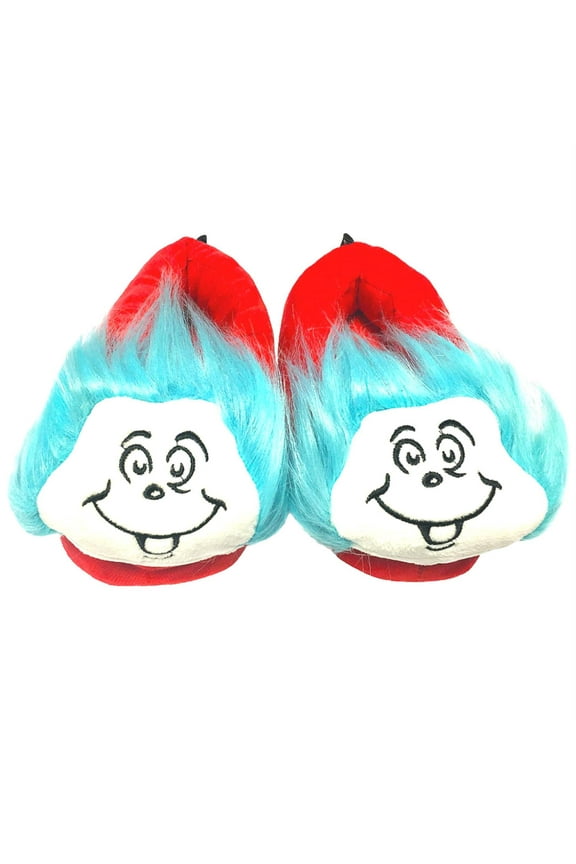 Kids Slipper Shoes Holiday Fun Slippers, Red, Size: 7Y-8Y - Size 2-3