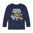 thumbnail image 1 of Dr. Seuss - Kindergarten Out Of This World - Youth Long Sleeve Graphic T-Shirt, 1 of 6