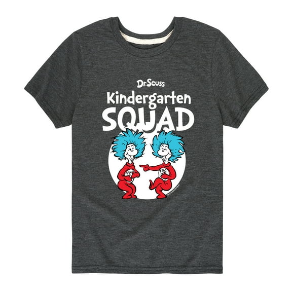 Dr. Seuss - Kindergarten Squad - Youth Short Sleeve Graphic T-Shirt