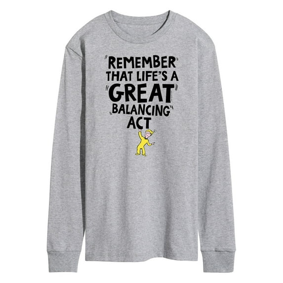 Dr. Seuss - Life Great Balancing Act - Men's Long Sleeve T-Shirt