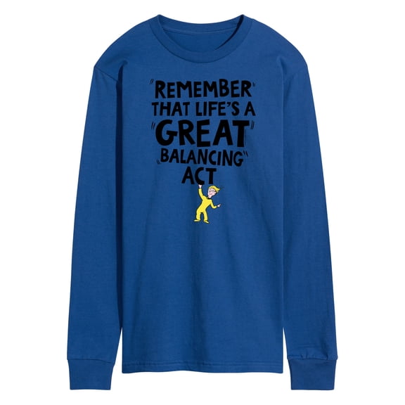 Dr. Seuss - Life Great Balancing Act - Men's Long Sleeve T-Shirt