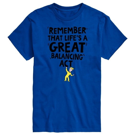 Dr. Seuss - Life Great Balancing Act - Men's Short Sleeve Graphic T-Shirt