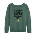 thumbnail image 1 of Dr. Seuss - Life Great Balancing Act - Women's Lightweight French Terry Long Sleeve Shirt, 1 of 6