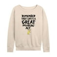 thumbnail image 1 of Dr. Seuss - Life Great Balancing Act - Women's Lightweight French Terry Long Sleeve Shirt, 1 of 6