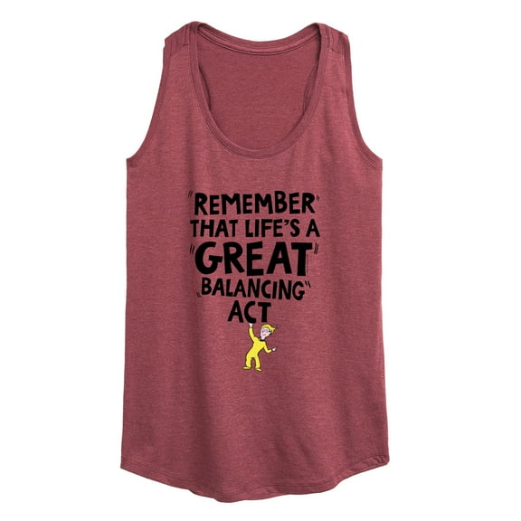 Dr. Seuss - Life Great Balancing Act - Women's Racerback Tank Top