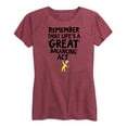 thumbnail image 1 of Dr. Seuss - Life Great Balancing Act - Women's Short Sleeve Graphic T-Shirt, 1 of 6