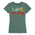 thumbnail image 1 of Dr. Seuss - Love Reading - Women's Short Sleeve Graphic T-Shirt, 1 of 6