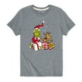 thumbnail image 1 of Dr. Seuss - Max & Grinch - Toddler And Youth Short Sleeve Graphic T-Shirt, 1 of 5