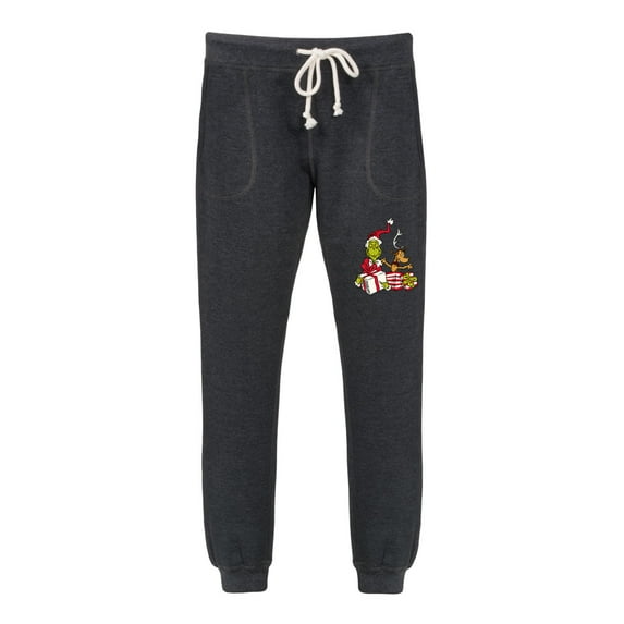 Dr. Seuss - Max & Grinch - Women's French Terry Jogger Pant