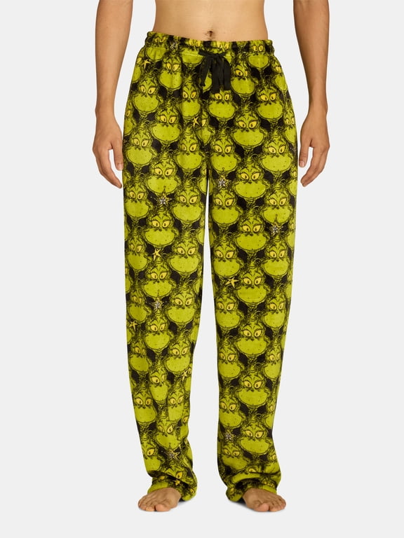 Men's Grinch Superminky Sleep Pants, Sizes S-XL