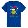 thumbnail image 1 of Dr. Seuss - Merry Santa Grinch - Men's Short Sleeve Graphic T-Shirt, 1 of 5