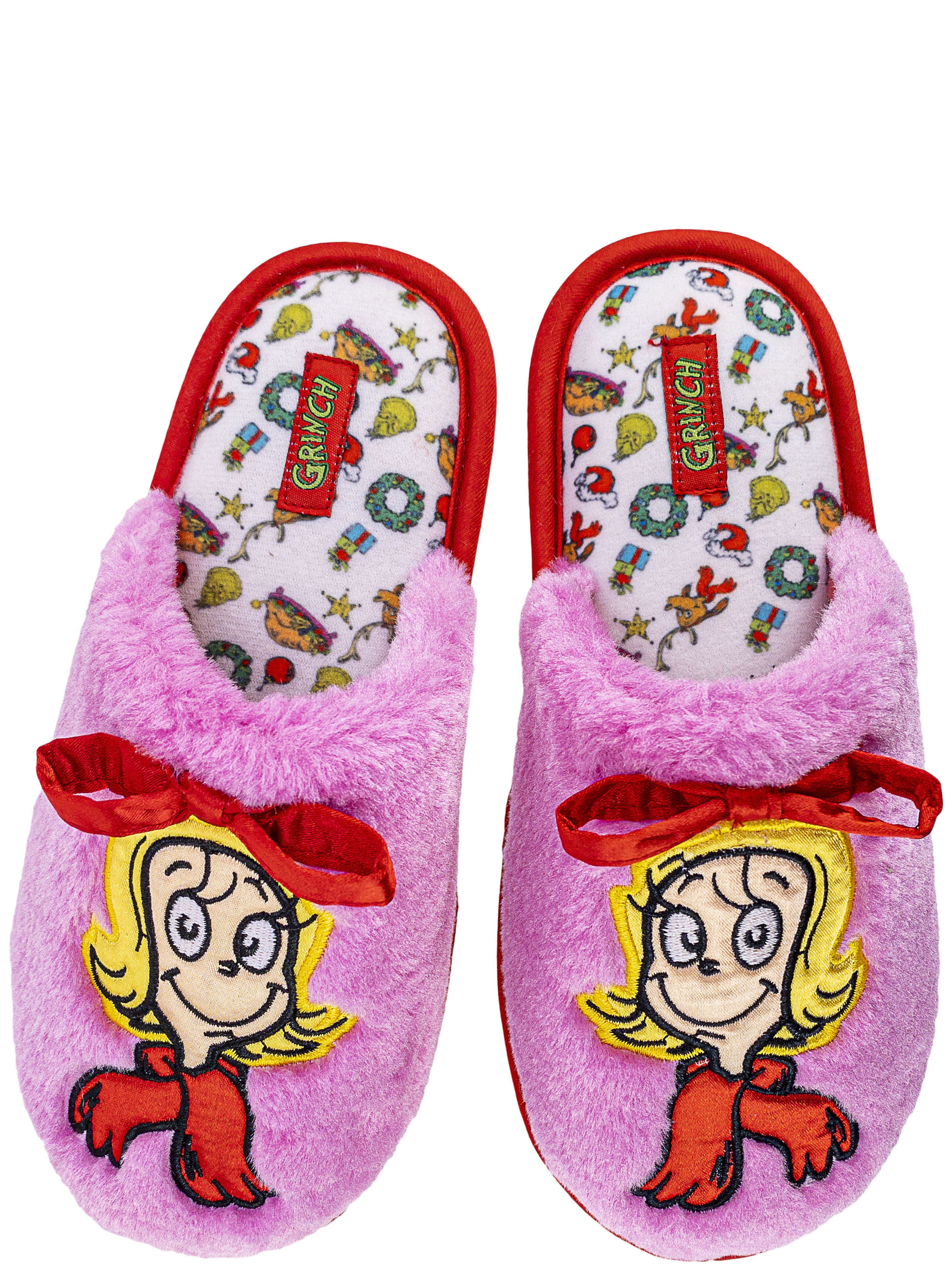 Dr. Seuss Missy Girls Grinch Slipper