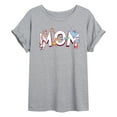 thumbnail image 1 of Dr. Seuss - Mom Seuss Characters - Women's Oversized Graphic T-Shirt, 1 of 5