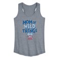 thumbnail image 1 of Dr. Seuss - Mom of Wild Things Women's Graphic Racerback Tank, 1 of 5