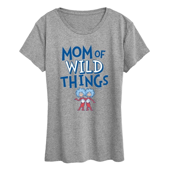 Dr. Seuss - Mom of Wild Things - Women's Short Sleeve Graphic T-Shirt