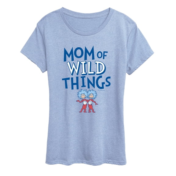 Dr. Seuss - Mom of Wild Things - Women's Short Sleeve Graphic T-Shirt