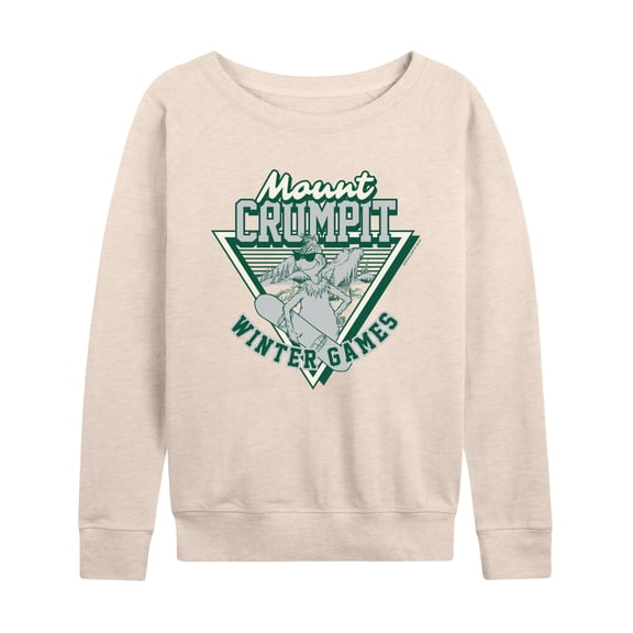 Dr. Seuss - Mt Crumpit Games - Women's French Terry Long Sleeve Pullover