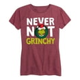 thumbnail image 1 of Dr. Seuss - Never Not Grinchy - Women's Short Sleeve Graphic T-Shirt, 1 of 5