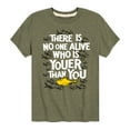 thumbnail image 1 of Dr. Seuss - No One Is Youer Than You - Toddler And Youth Short Sleeve Graphic T-Shirt, 1 of 6