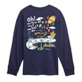 thumbnail image 1 of Dr. Seuss - Oh The Place You'll Go Illustrations - Youth Boys Long Sleeve Graphic T-Shirt, 1 of 5