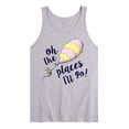 thumbnail image 1 of Dr. Seuss - Oh The Places I'll Go Balloon - Men's Jersey Tank Top, 1 of 5