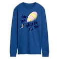 thumbnail image 1 of Dr. Seuss - Oh The Places I'll Go Balloon - Men's Long Sleeve T-Shirt, 1 of 6