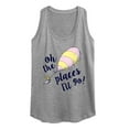 thumbnail image 1 of Dr. Seuss - Oh The Places I'll Go Balloon - Women's Racerback Tank Top, 1 of 6