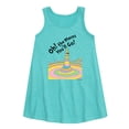 thumbnail image 1 of Dr. Seuss - Oh! The Places I'll Go - Toddler and Youth Girls A-line Dress, 1 of 5