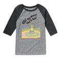 thumbnail image 1 of Dr. Seuss - Oh! The Places You'll Go - Kids Toddler And Youth Raglan Graphic T-Shirt, 1 of 5