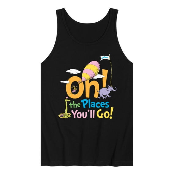 Dr. Seuss - Oh! The Places You'll Go - Men's Jersey Tank Top