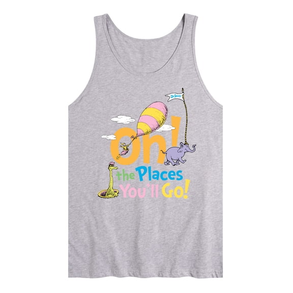 Dr. Seuss - Oh! The Places You'll Go - Men's Jersey Tank Top