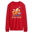 thumbnail image 1 of Dr. Seuss - Oh! The Places You'll Go - Men's Long Sleeve T-Shirt, 1 of 5