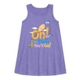 thumbnail image 1 of Dr. Seuss - Oh! The Places You'll Go - Toddler and Youth Girls A-line Dress, 1 of 5