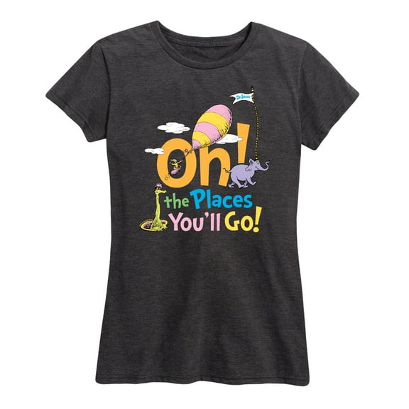 Dr. Seuss - Oh! The Places You'll Go - Women's Short Sleeve Graphic T-Shirt