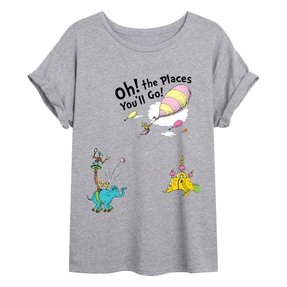 Dr. Seuss - Oh! the Places You'll Go Relaxed Fit T-Shirt
